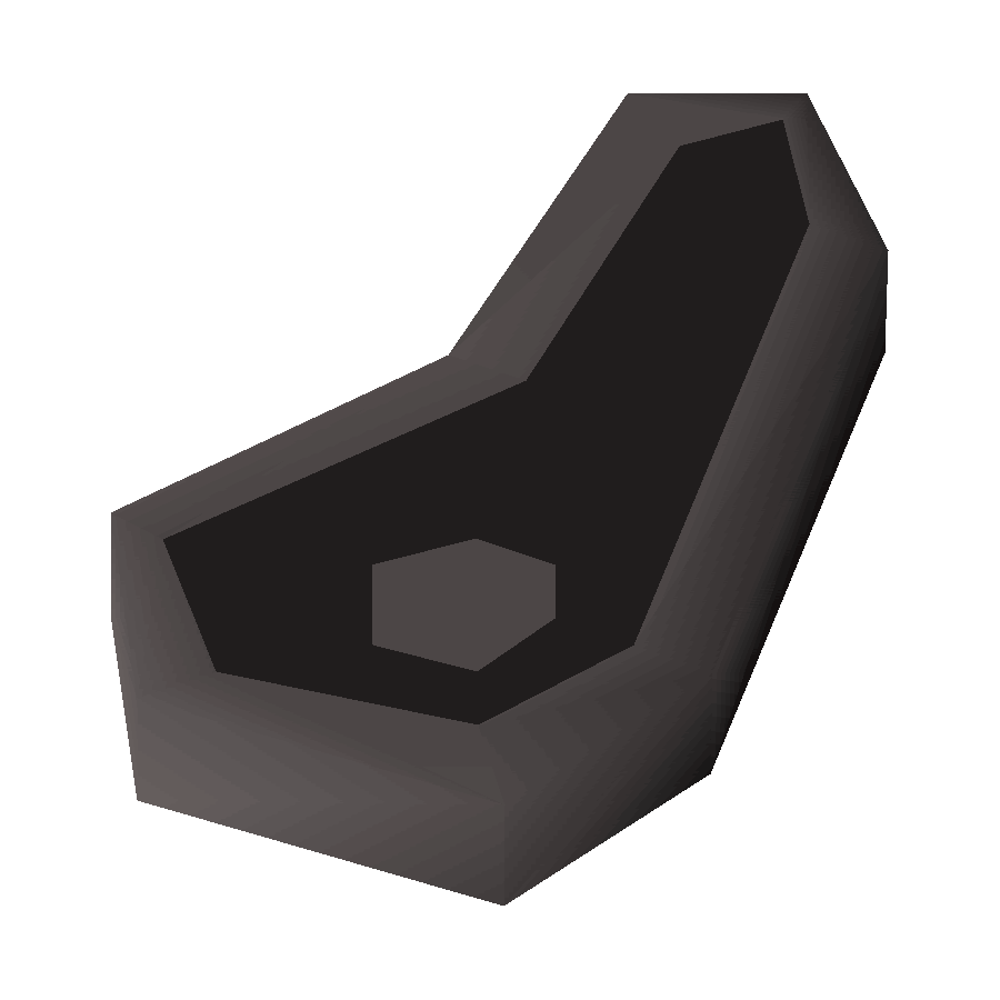 The $BURNT logo: a charred piece of food from Old School RuneScape.